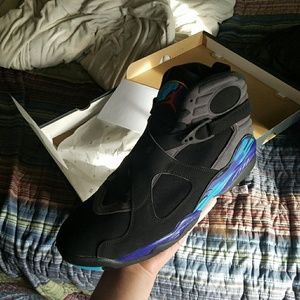 Jordan 8 Aqua Size 12